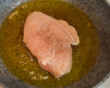 Foto del paso 4 de la receta: Hojaldre de pollo con queso de cabra