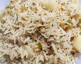 A picture of step 5 of Lemon Rice 😍.