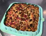 Une image de l'étape 10 de Gâteau fondant à la rhubarbe rose et vanille.