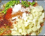 A picture of step 5 of Khada Tawa pulao || तवा पुलाव #nice #ricerecipe.