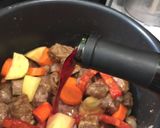 Foto del paso 5 de la receta: Res guisada con papas y zanahorias en Olla Rápida