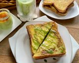 Foto langkah ke 1 dari resep Matcha Pain Perdu - French Toast.