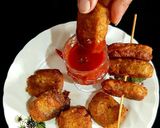 A picture of step 7 of Paneer Peanut & Raw banana Peel Nuggets.