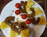 Foto del paso 3 de la receta Pinchos de Gambas Picantes