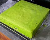 Foto langkah ke 7 dari resep Brownies Kukus Coklat Pandan 🍫🌿.