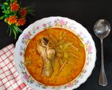 Foto langkah ke 4 dari resep Gulai Ayam & Labu Siam.