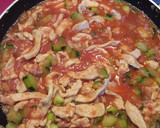 Foto del paso 3 de la receta: Lasaña de calabacín y pollo con bechamel de coliflor