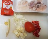 Foto langkah ke 1 dari resep Cumi Saos Merah.