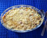 A picture of step 6 of Baked Sweet Corn and Vegetables in White Sauce.