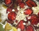 Kolbászos krumplileves tejjel recept fázis 2 fotója