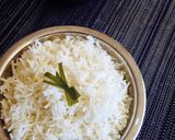 A picture of step 4 of Pandan Coconut Rice.