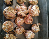 Foto del paso 8 de la receta: Champiñones rellenos de queso y bacon