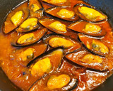 Foto del paso 4 de la receta: Tapa de Mejillones en Salsa de Vieiras casera