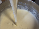 Tarta de queso curado con yogur