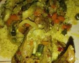 A picture of step 7 of Couscous and veggies soup.