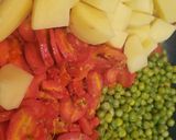 A picture of step 4 of Mix vegetables.