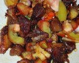 Foto langkah ke 6 dari resep Sate sapi teflon.