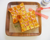 A picture of step 3 of Easy Garlic Bacon Toast with Eye-Catching Pattern!!.