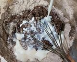 A picture of step 2 of Chocolate coffee cake 🎂.