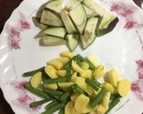 A picture of step 2 of Stems Sabji.