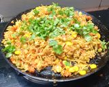 તવા પુલાવ વિથ પાપડ ચાટ (Tava Pulav With Papad Chaat Recipe In Gujarati) રેસીપી સ્ટેપ6ફોટો
