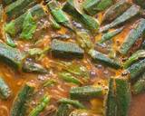 Bendakaya Pulusu/ Okra in Tamarind Gravy recipe step 4 photo