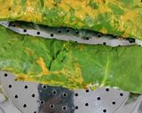 A picture of step 7 of Palak patra.