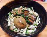 รูปขั้นตอนการทำที่ 10 ของ บะหมีขาวพะโล้滷味乾麵