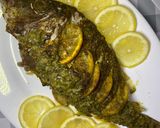صورة لخطوة 10 من وصفة سمك بالليمون مع صوص الليمون الاخضر 🍋🐟