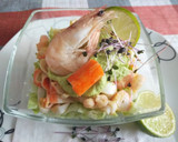 Foto del paso 5 de la receta: Cóctel de gambas con mahonesa de aguacate
