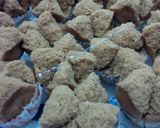 Foto langkah ke 8 dari resep Bolu kukus gula merah EEM (Enak-Empuk-Merekah) ^O^.