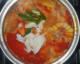 Foto langkah ke 4 dari resep Sup Talas Udang.