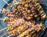 Foto langkah ke 6 dari resep 394. Sate Usus & Hati Ampela Ayam ala Angkringan.