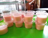 Foto langkah ke 5 dari resep Silky Pudding Strawberry.