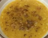 A picture of step 6 of Dal mash and masoor.