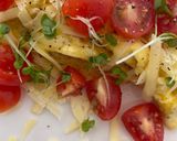A picture of step 4 of Summer Veg omelette.