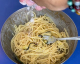 Foto del paso 6 de la receta: Pasta carbonara saludable con calabacín