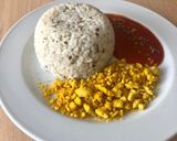 Foto del paso 10 de la receta: Arroz con tomate y huevo vegano