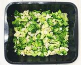Rakott sajtos brokkoli karfiollal 🥦 recept fázis 2 fotója