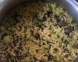 Satvik Green peas and Kabuli chanarice in pressure cooker recipe step 2 photo