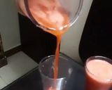 A picture of step 8 of Strawberry Limca.