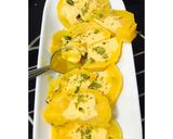 A picture of step 5 of Stuffed Mango Ice Cream.