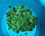 Foto langkah ke 1 dari resep Bobor Daun Singkong dan Labu Siam.