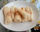Hình bước làm 3 của món Khoai mì hấp nước cốt dừa