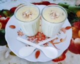 A picture of step 6 of Delicious healthy summer special Saffron almond shake.