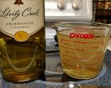 A picture of step 3 of Chicken (or sausage) and Pasta With White Wine Cream Sauce.