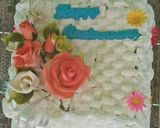 Foto langkah ke 5 dari resep Sponge cake irit telur.