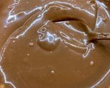 A picture of step 5 of Nutella Cheesecake.