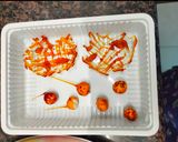 A picture of step 5 of Caramelized makhana spikes.