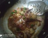 A picture of step 4 of Pyaaz ki chutney.